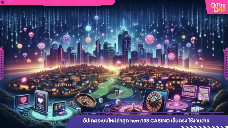 อัปเดตระบบใหม่ล่าสุด hera198 CASINO เว็บตรง ใช้งานง่าย ไฉไลกว่าเดิม